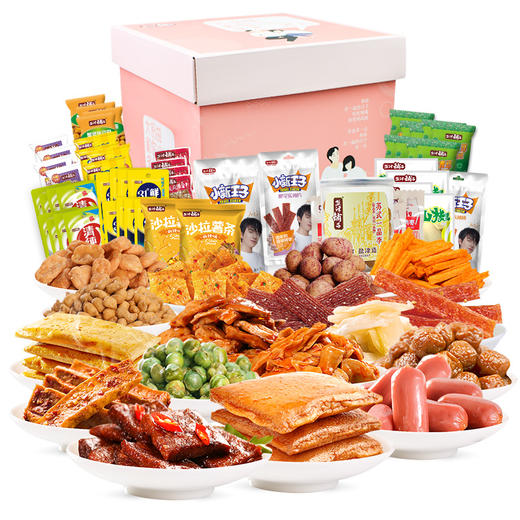 鹽津鋪?zhàn)恿闶炒蠖Y包 1400克甜蜜禮盒，美味烘焙常相伴